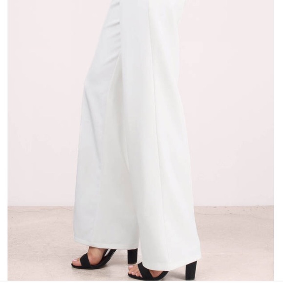 White Palazzo Pants - NWT - Picture 2 of 4